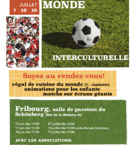 ⚽🌍 La Coupe du Monde Interculturelle arrive à Fribourg !